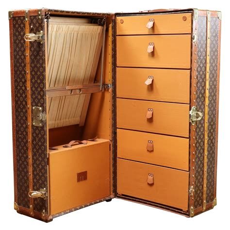 louis vuitton suitcase 23000|Louis Vuitton wardrobe trunk.